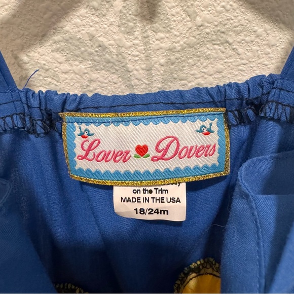 Snow White apron dress - 18/24 mos. - Picture 3 of 3